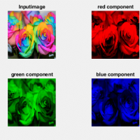 پروژه تقسیم RGB در عکس با نرم افزار MATLAB:انجام پروژه متلب